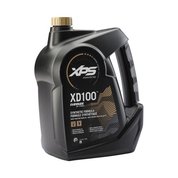 XD100 Evinrude E-TEC Synthetic Oil - 3.785 Litre