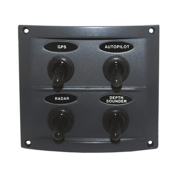 RWB Deluxe 4 Gang Switch Panel