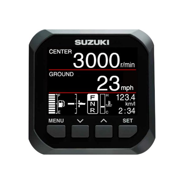 Suzuki Marine Mechanical Control SMG4 Digital Multifunction Gauge Kit